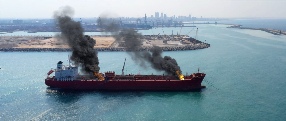 oil tanker explosion